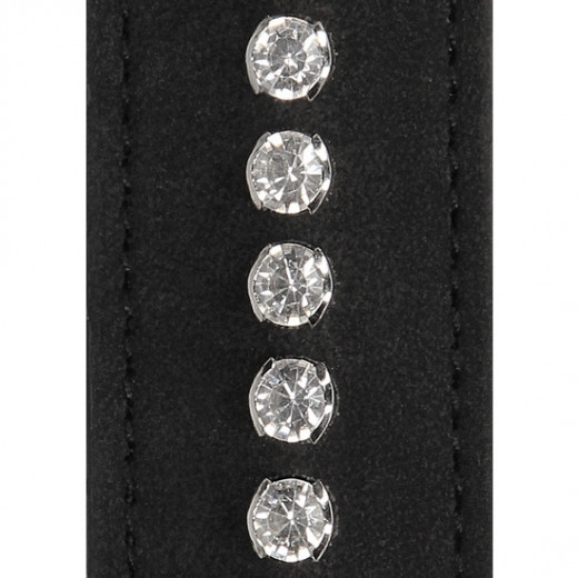 LaTIGO CON TACHUELAS DE DIAMANTE NEGRO