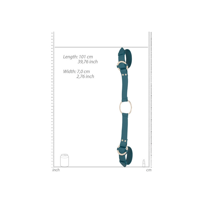 OUCH HALO HANDCUFF WITH CONNECTOR VERDE