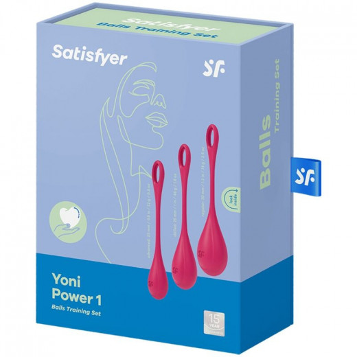 SATISFYER YONI POWER 2 KIT DE ENTRENAMIENTO AZUL