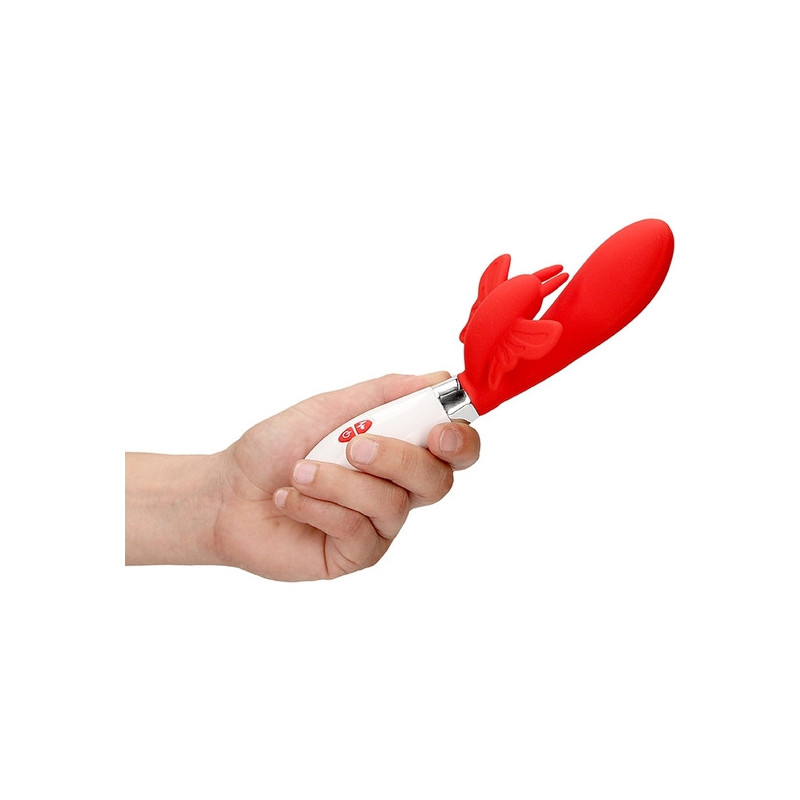 ALEXIOS ULTRA SOFT SILICONE 10 SPEEDS ROJO