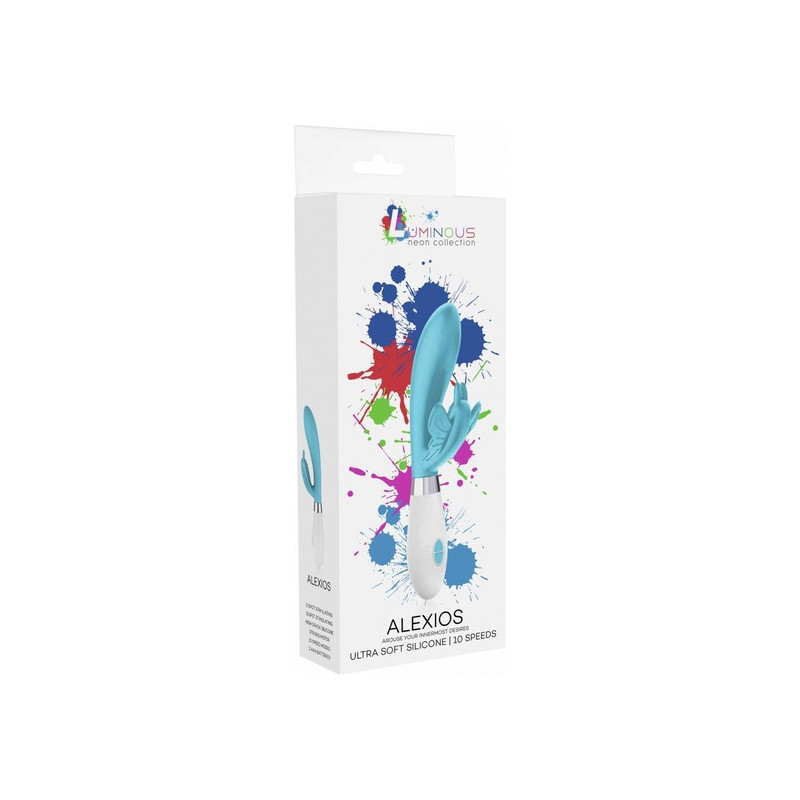 ALEXIOS ULTRA SOFT SILICONE 10 SPEEDS TURQUESA
