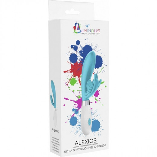 ALEXIOS ULTRA SOFT SILICONE 10 SPEEDS TURQUESA