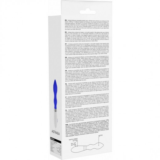 ASTRAEA ULTRA SOFT SILICONE 10 SPEEDS AZUL