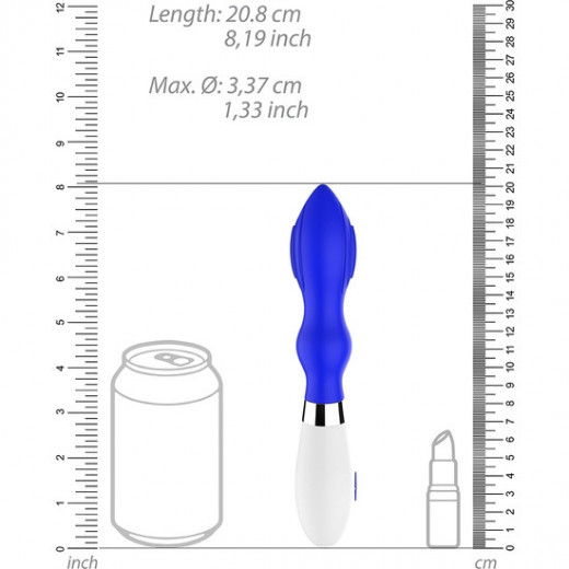 ASTRAEA ULTRA SOFT SILICONE 10 SPEEDS AZUL