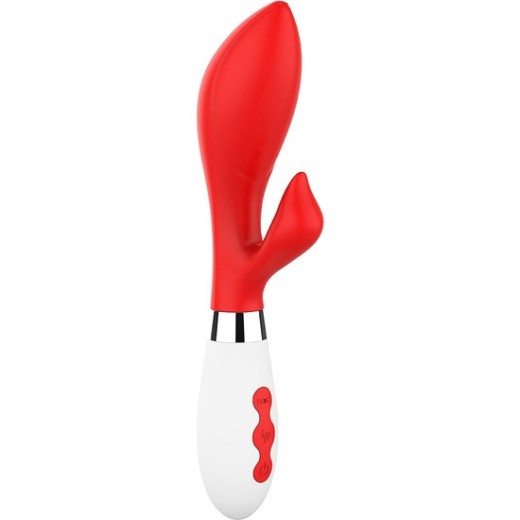 ACHELOIS ULTRA SOFT SILICONE 10 SPEEDS ROJO