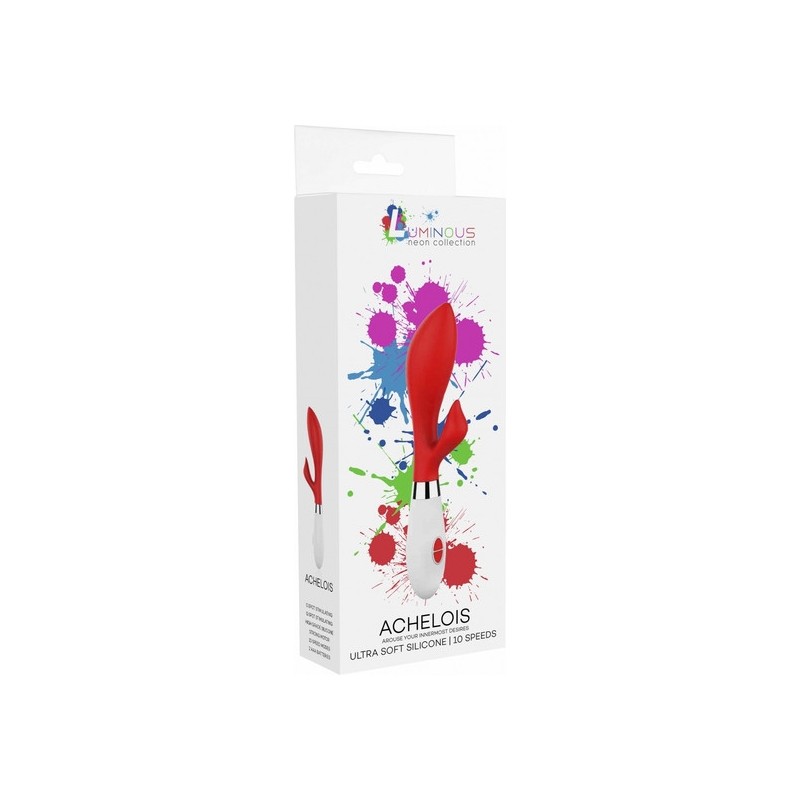 ACHELOIS ULTRA SOFT SILICONE 10 SPEEDS ROJO