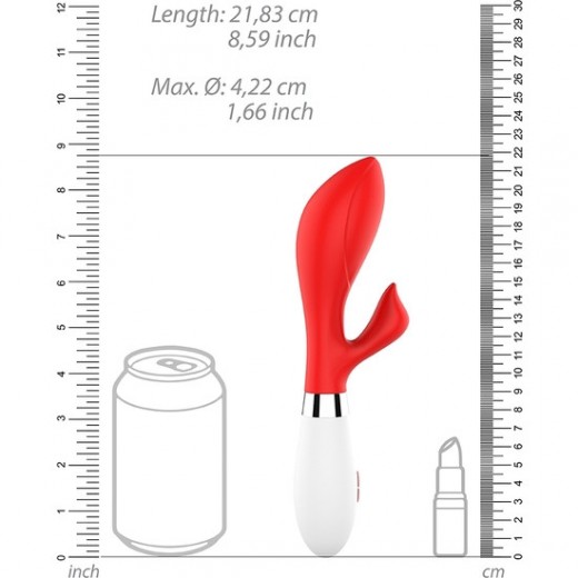 ACHELOIS ULTRA SOFT SILICONE 10 SPEEDS ROJO