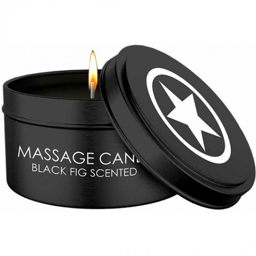MASSAGE CANDLE DISOBEDIENT SCENTED NEGRO