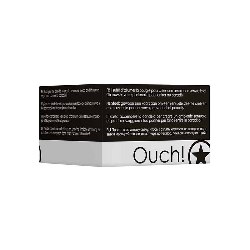 MASSAGE CANDLE DISOBEDIENT SCENTED NEGRO