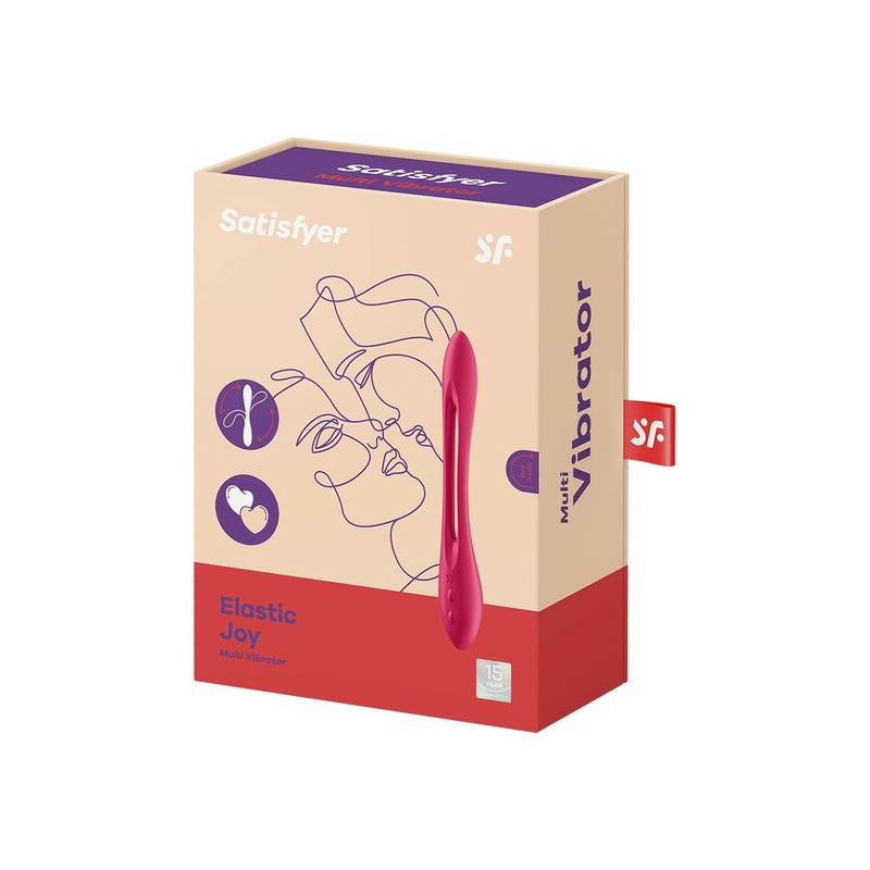 SATISFYER ELASTIC JOY ROJO