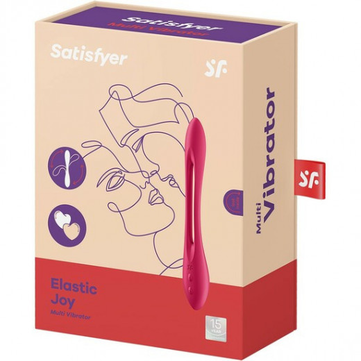SATISFYER ELASTIC JOY ROJO