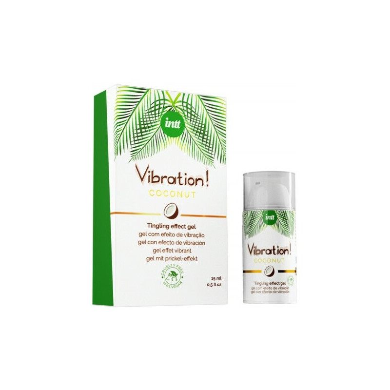 INTT VEGAN VIBRADOR LiQUIDO COCO 15ML