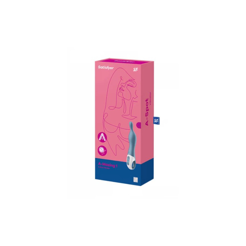 SATISFYER A MAZING 1 VIBRADOR PUNTO A AZUL