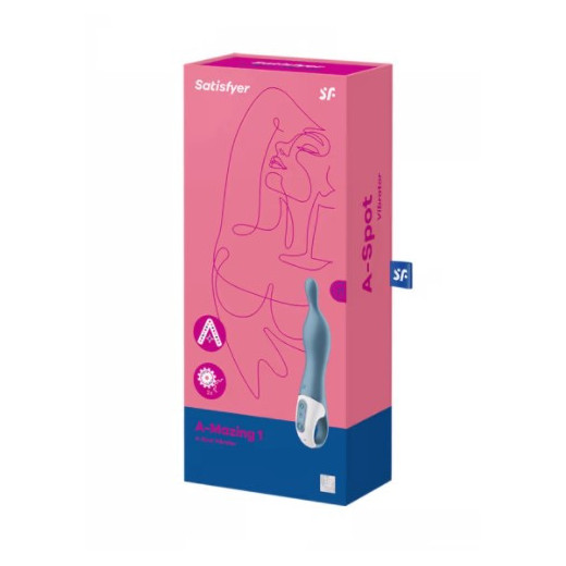 SATISFYER A MAZING 1 VIBRADOR PUNTO A AZUL