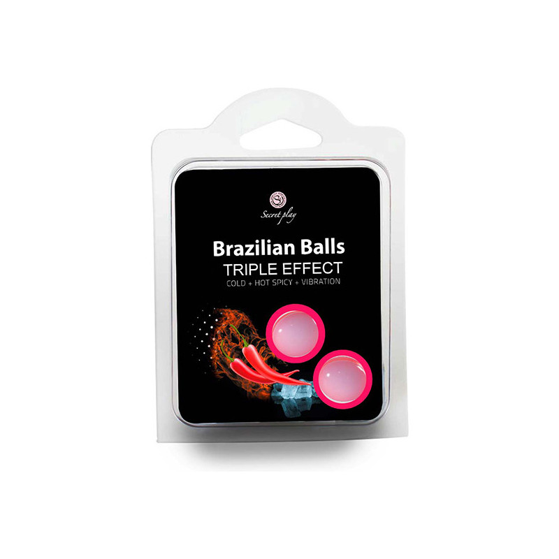 SECRET PLAY SET 2 BRAZILIAN BALLS TRIPLE EFECTO