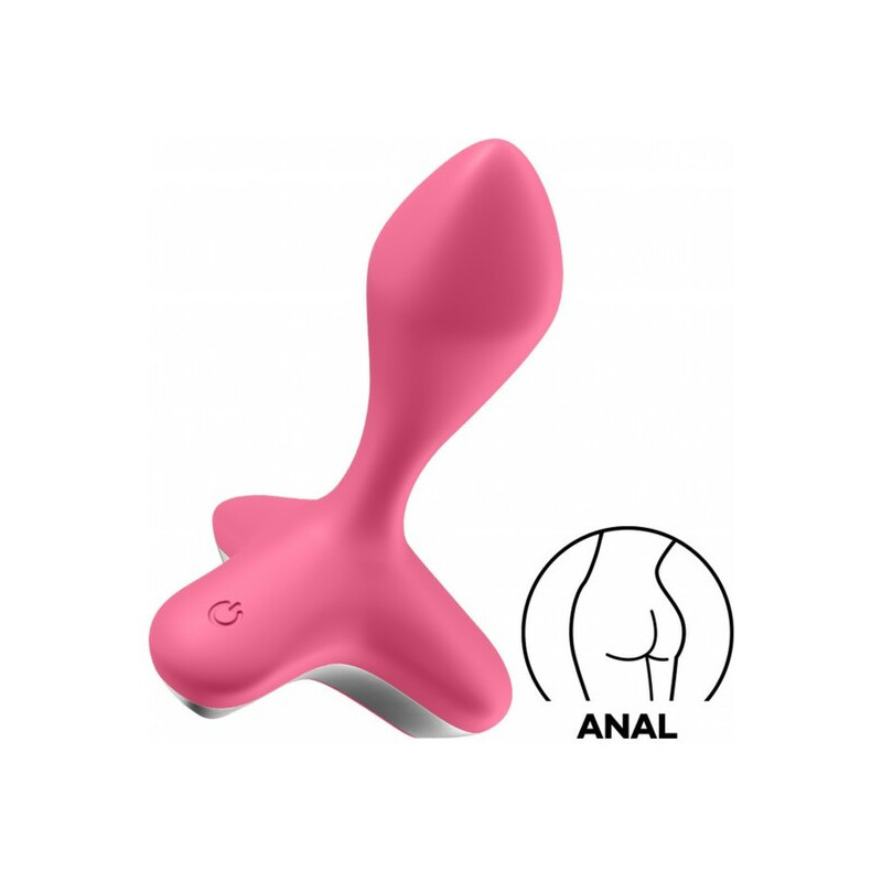 SATISFYER GAME CHANGER VIBRADOR ANAL ROSA