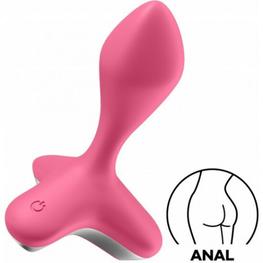 SATISFYER GAME CHANGER VIBRADOR ANAL ROSA