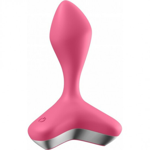 SATISFYER GAME CHANGER VIBRADOR ANAL ROSA