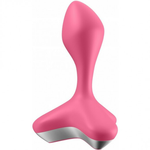 SATISFYER GAME CHANGER VIBRADOR ANAL ROSA