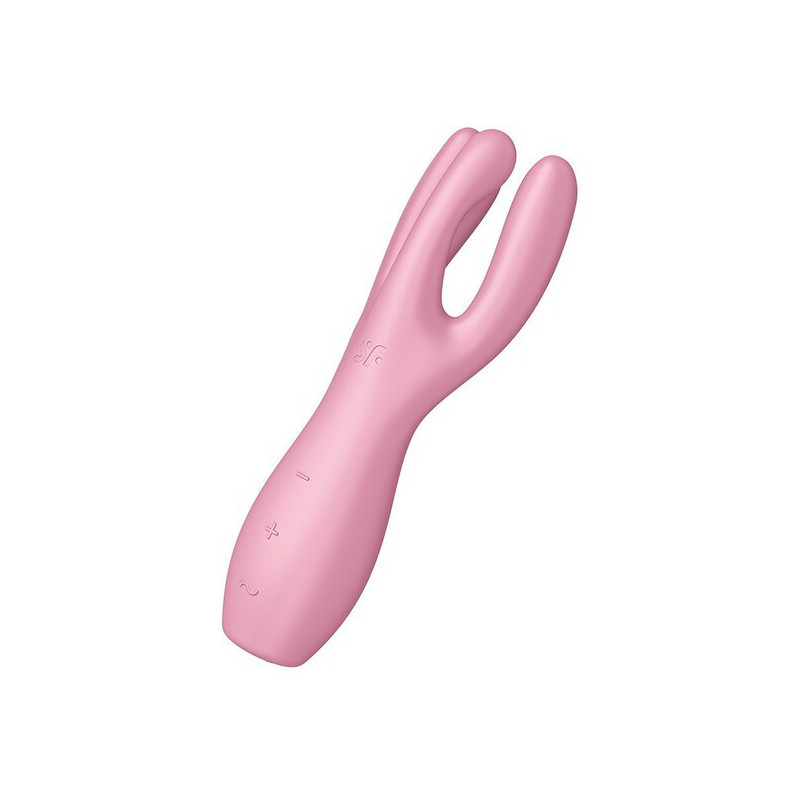 SATISFYER THREESOME 3 LAY ON VIBRADOR ROSA
