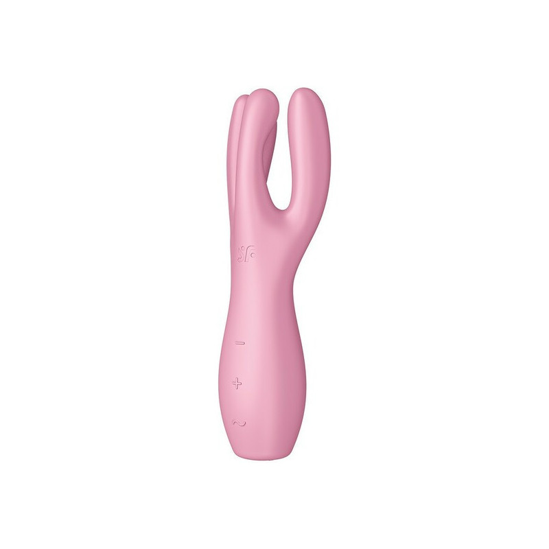 SATISFYER THREESOME 3 LAY ON VIBRADOR ROSA