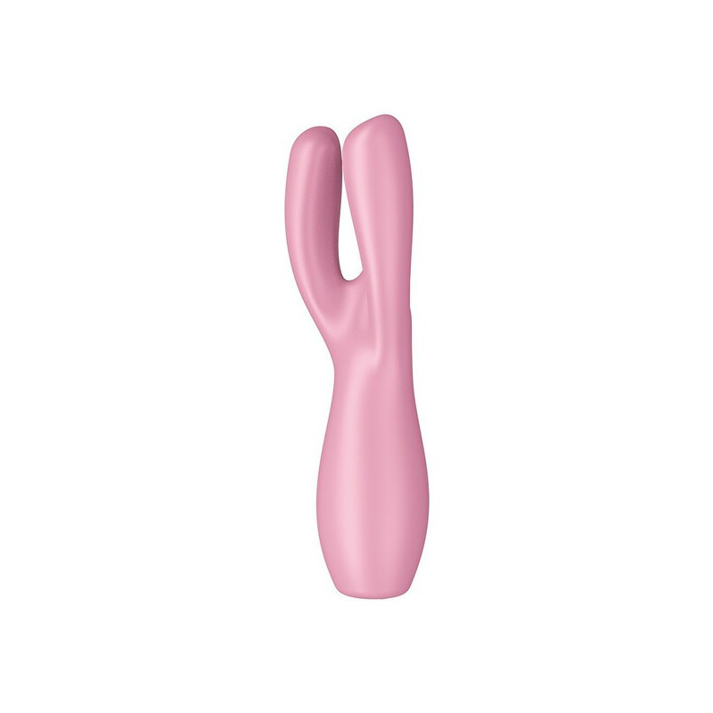 SATISFYER THREESOME 3 LAY ON VIBRADOR ROSA
