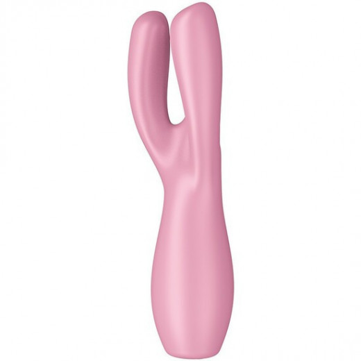 SATISFYER THREESOME 3 LAY ON VIBRADOR ROSA