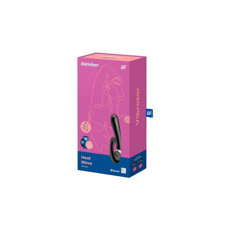 SATISFYER HEAT WAVE CONNECT APP NEGRO