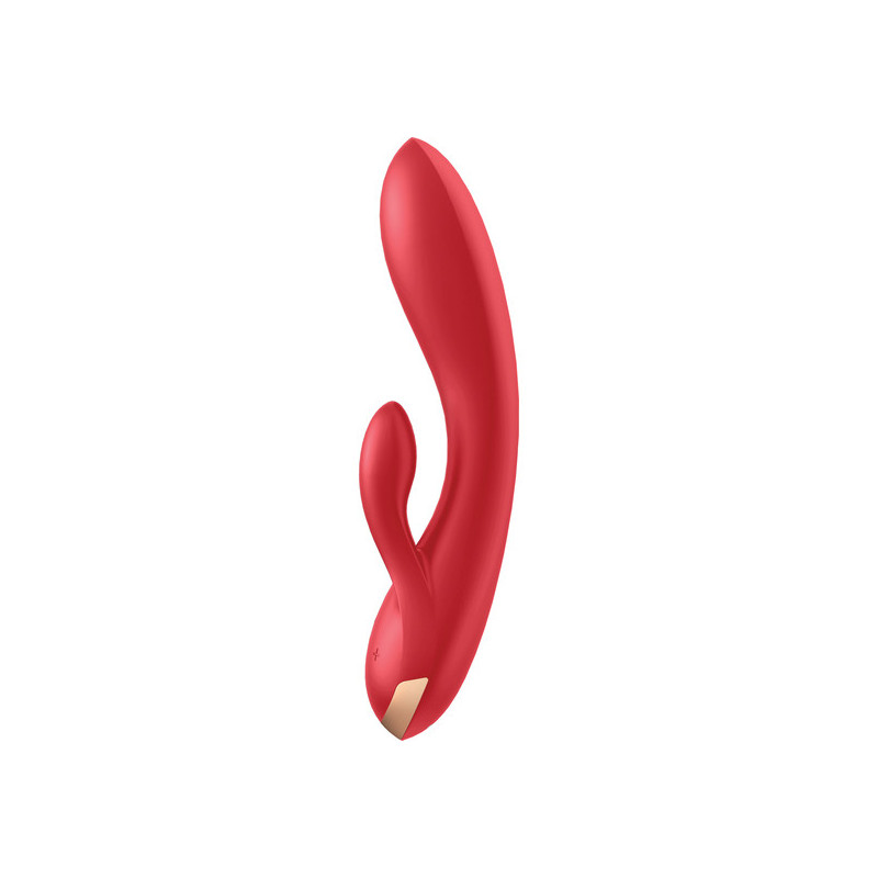 SATISFYER DOUBLE FLEX CONNECT ROJO