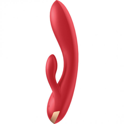 SATISFYER DOUBLE FLEX CONNECT ROJO