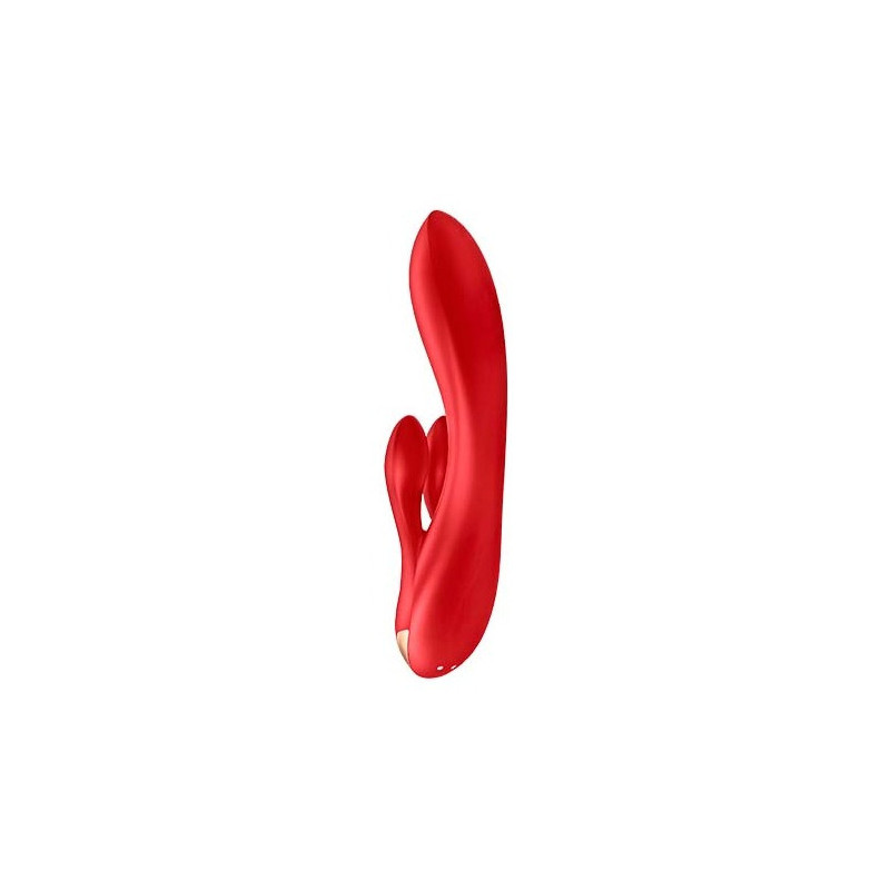 SATISFYER DOUBLE FLEX CONNECT ROJO
