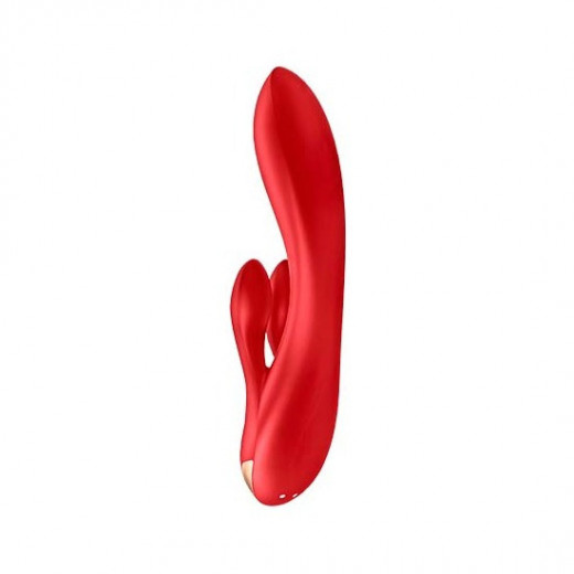 SATISFYER DOUBLE FLEX CONNECT ROJO
