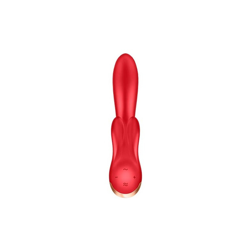 SATISFYER DOUBLE FLEX CONNECT ROJO