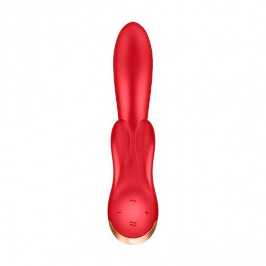 SATISFYER DOUBLE FLEX CONNECT ROJO