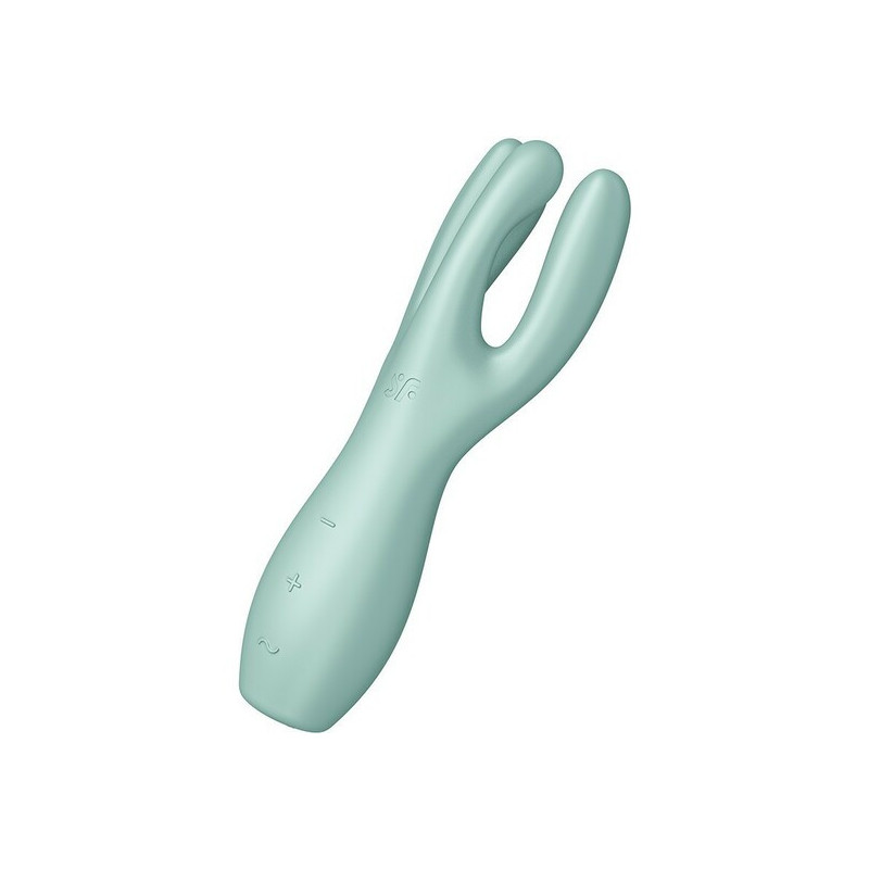 SATISFYER THREESOME 3 LAY ON VIBRADOR VERDE