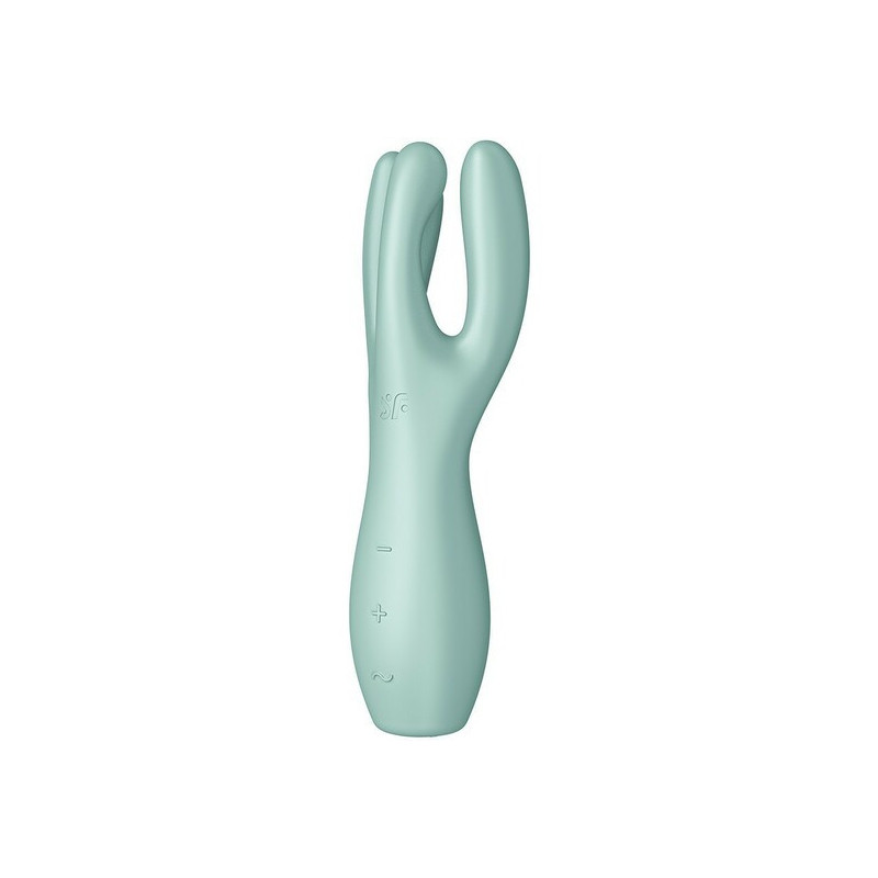 SATISFYER THREESOME 3 LAY ON VIBRADOR VERDE