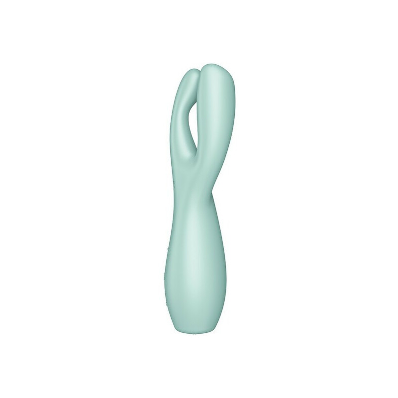 SATISFYER THREESOME 3 LAY ON VIBRADOR VERDE