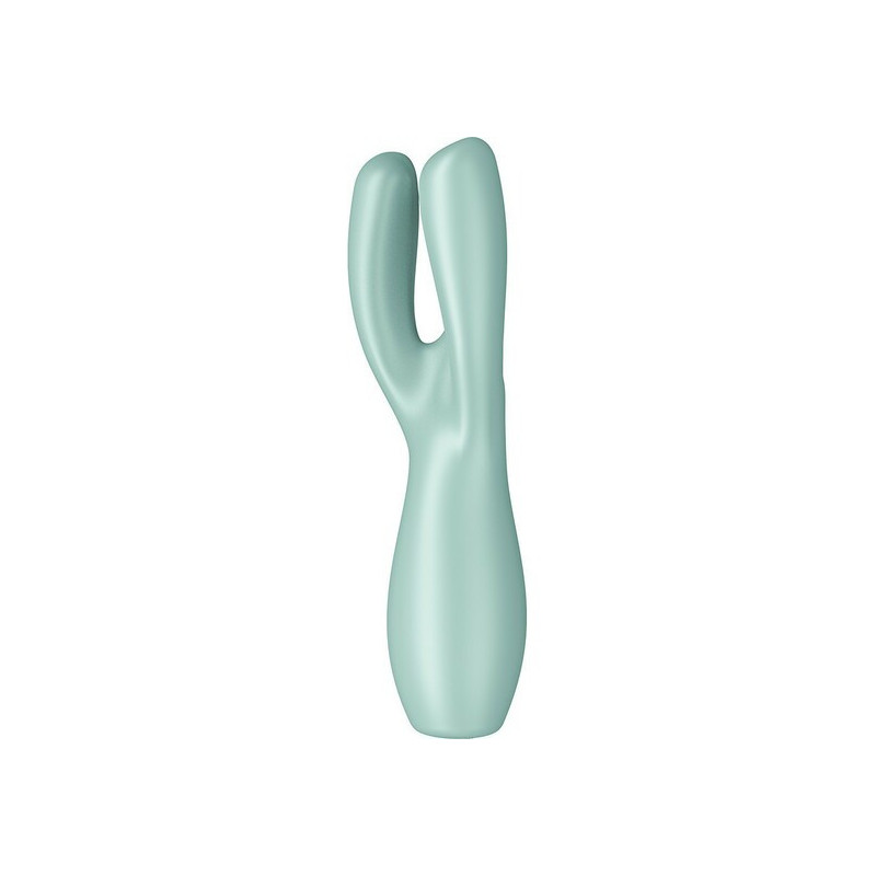 SATISFYER THREESOME 3 LAY ON VIBRADOR VERDE