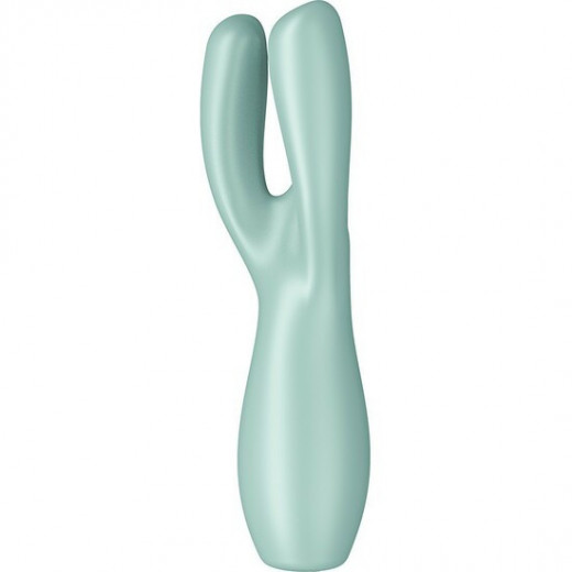 SATISFYER THREESOME 3 LAY ON VIBRADOR VERDE