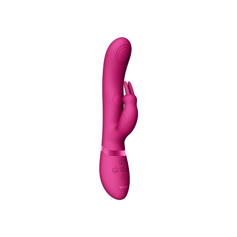 MAY DOBLE DE ONDAS DE PULSO Y VIBRACIoN PARA EL PUNTO C Y EL PUNTO G RABBIT FUCSIA