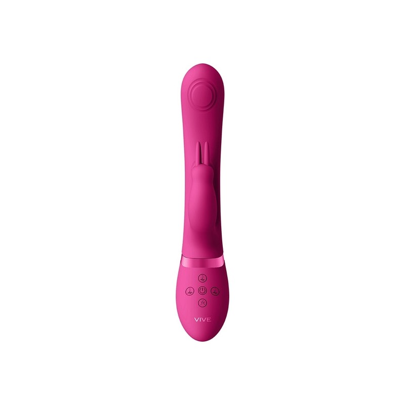 MAY DOBLE DE ONDAS DE PULSO Y VIBRACIoN PARA EL PUNTO C Y EL PUNTO G RABBIT FUCSIA