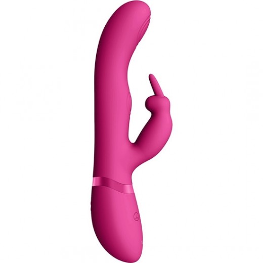 MAY DOBLE DE ONDAS DE PULSO Y VIBRACIoN PARA EL PUNTO C Y EL PUNTO G RABBIT FUCSIA