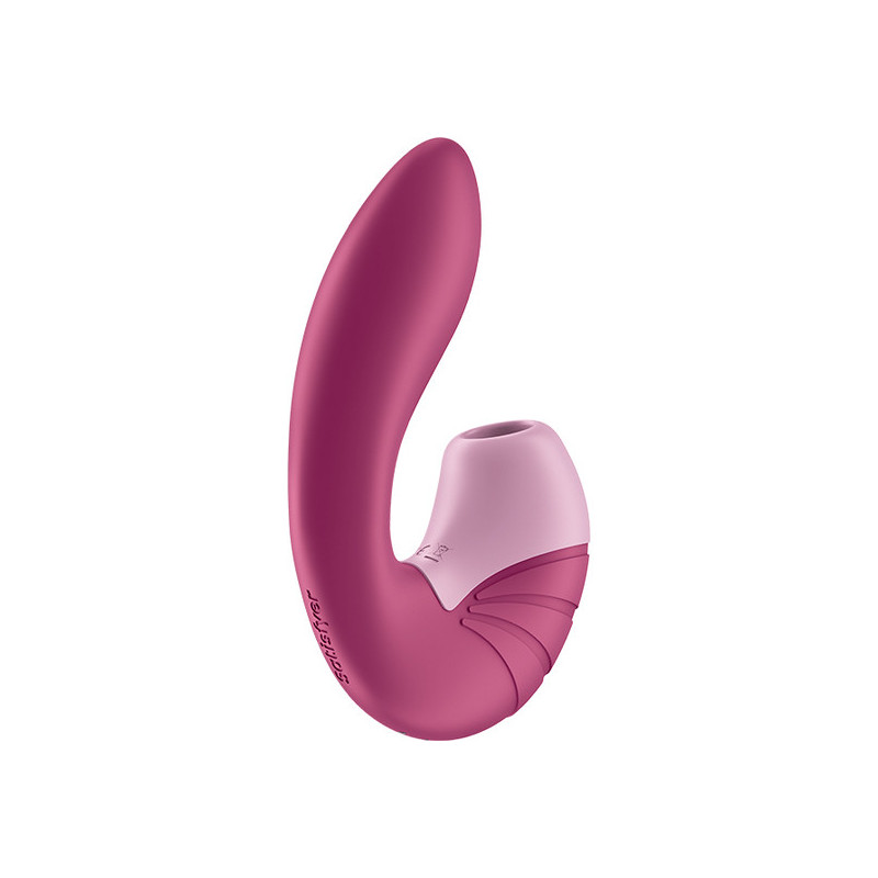 SATISFYER SUPERNOVA VIBRADOR INSERTABLE CON AIR PULSE MORADO