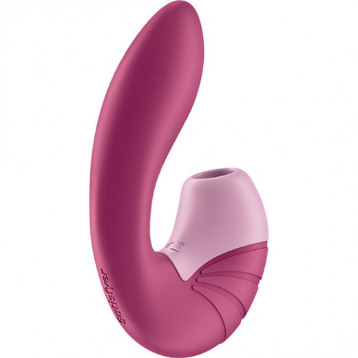 SATISFYER SUPERNOVA VIBRADOR INSERTABLE CON AIR PULSE MORADO