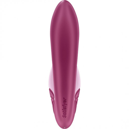 SATISFYER SUPERNOVA VIBRADOR INSERTABLE CON AIR PULSE MORADO