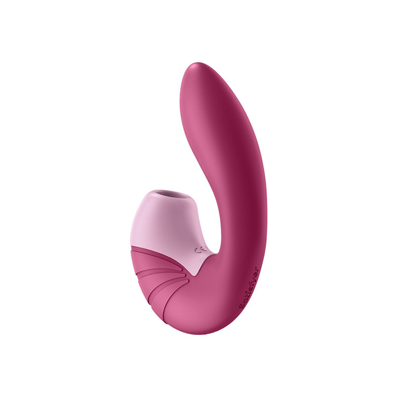 SATISFYER SUPERNOVA VIBRADOR INSERTABLE CON AIR PULSE MORADO