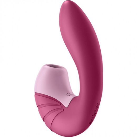 SATISFYER SUPERNOVA VIBRADOR INSERTABLE CON AIR PULSE MORADO