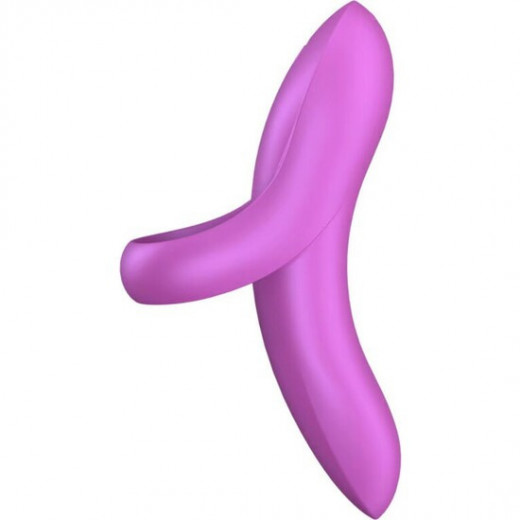 SATISFYER BOLD LOVER DEDAL VIBRADOR MORADO