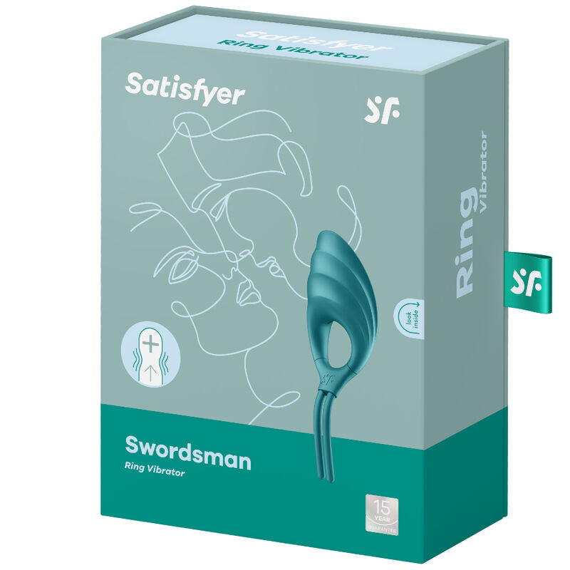 SATISFYER SWORDSMAN ANILO VIBRADOR VERDE CAMUFLAJE