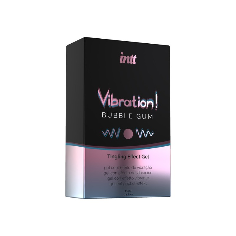 INTT VIBRADOR LiQUIDO CHICLE 15ML